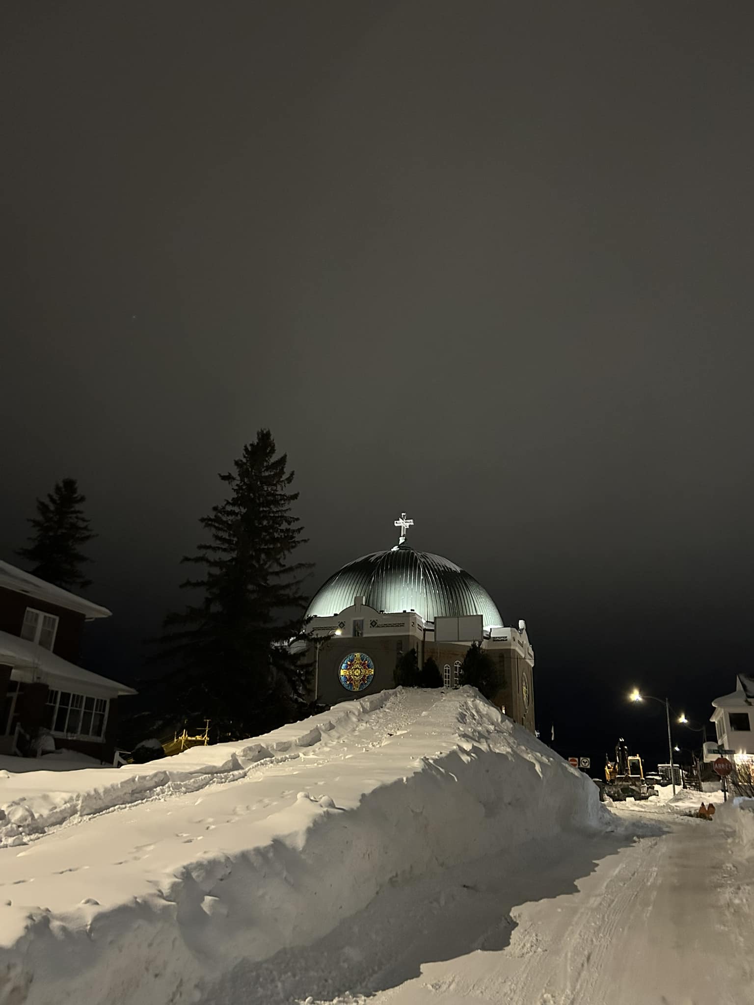 Cathédrale en hiver
